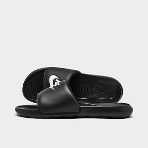 Nike Men&apos;s Victori One Slide Sandals in Black/Black Size 14.0 - 5163763