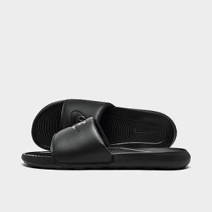 Nike Men&apos;s Victori One Slide Sandals in Black/Black Size 14.0 - 5163772