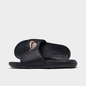 Nike Women&apos;s Victori One Slide Sandals in Black/Black Size 7.0 - 5158644