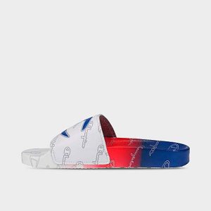Champion Women&apos;s IPO Fade Slide Sandals in White/White Size 7.0 - 3121508