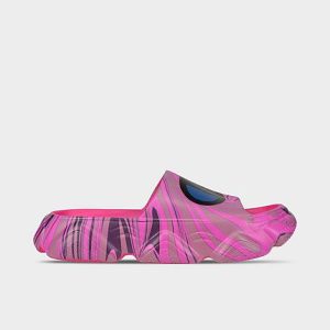 Champion Women&apos;s Meloso Squish Swirl Slide Sandals in Pink/Aster Size 11.0 - 3527364
