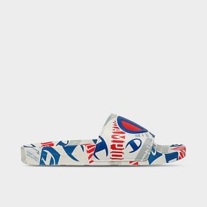 Champion Men&apos;s IPO C Logo Slide Sandals in White/White Size 14.0 - 3225632