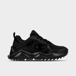 Champion Men&apos;s 9318 Trail Casual Shoes in Black/Black Size 13.0 Nylon - 3537126