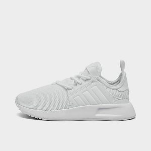 Adidas Little Kids&apos; Originals X PLR Casual Shoes in White/Cloud White Size 12.0 - 2549931
