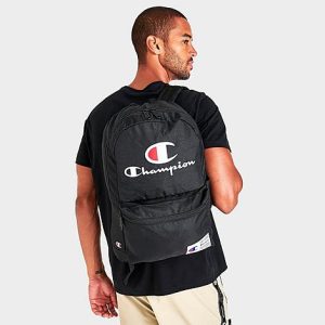 Champion Lifeline Backpack in Black/Black Polyester - 8204962