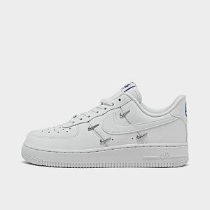 Nike Women&apos;s Air Force 1 &apos;07 LX Casual Shoes in White/White Size 12.0 Leather - 5651862