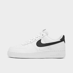 Nike Men&apos;s Air Force 1 &apos;07 Casual Shoes in White/White Size 18.0 Leather - 3077015