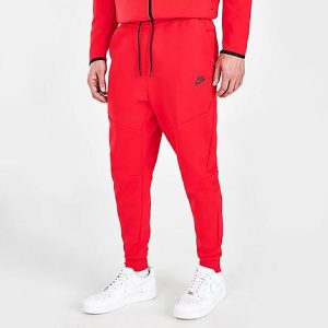 Nike Tech Fleece Taped Jogger Pants in Red/University Red Size 3XLT Cotton/Polyester/Fleece - 5710520