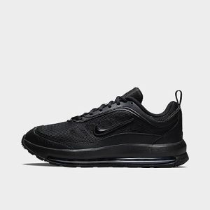 Nike Men&apos;s Air Max AP Casual Shoes in Black/Black Size 11.5 Leather - 3041578