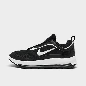 Nike Men&apos;s Air Max AP Casual Shoes in Black/Black Size 15.0 Leather - 3515510