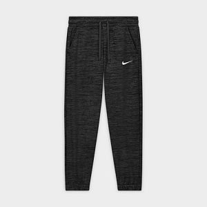 Nike Girls&apos; Therma Training Pants in Black/Black Heather Size Large 100% Polyester/Knit - 5700531