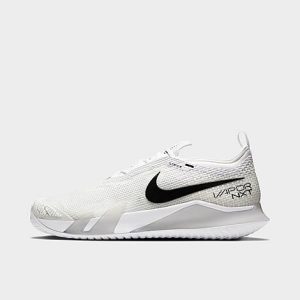 Nike Men&apos;s Court React Vapor NXT Hard Court Tennis Shoes in White/White Size 9.5 - 3211665