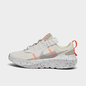 Nike Women&apos;s Crater Impact Casual Shoes in Off-White/Summit White Size 6.0 - 3000498