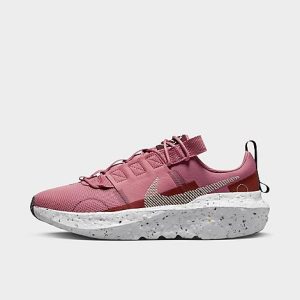 Nike Women&apos;s Crater Impact Casual Shoes in Pink/Desert Berry Size 11.0 Polyester - 3552372
