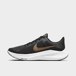 Nike Men&apos;s Air Zoom Winflo 8 Running Shoes in Black/Black Size 11.5 - 3128426