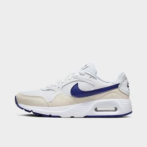 Nike Women&apos;s Air Max SC Casual Shoes in White/White Size 11.0 Leather - 3522977