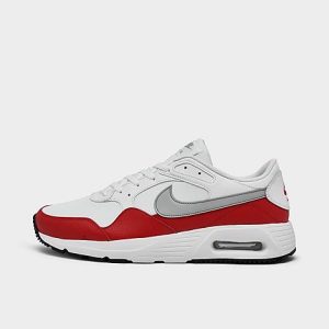 Nike Men&apos;s Air Max SC Casual Shoes in White/White Size 9.0 Leather - 3102369