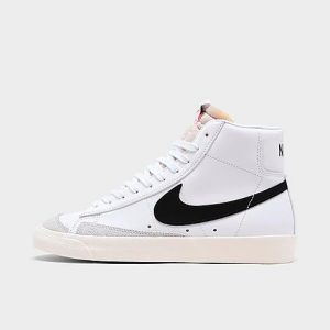 Nike Women&apos;s Blazer Mid &apos;77 Casual Shoes in White/White Size 11.5 Leather/Suede - 5685346
