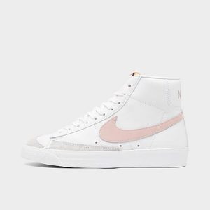 Nike Women&apos;s Blazer Mid &apos;77 Casual Shoes in White/White Size 5.5 Leather/Suede - 3038369