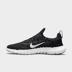 Nike Women&apos;s Free Run 5.0 Running Shoes in Black/Black Size 12.0 Knit - 3033062