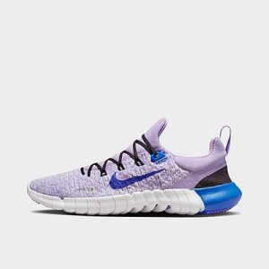 Nike Women&apos;s Free Run 5.0 Running Shoes in Purple/Nature Lilac Size 9.5 Knit - 3552459