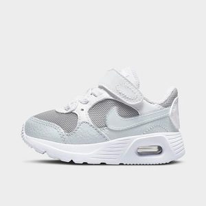 Nike Kids&apos; Toddler Air Max SC Casual Shoes in White/Summit White Size 5.0 Leather - 3215437