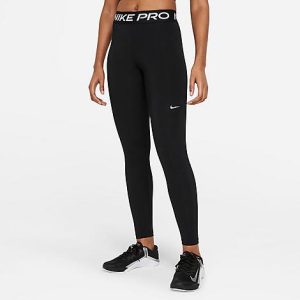 Nike Women&apos;s Pro 365 Leggings in Black/Black Size XL Polyester/Spandex/Fiber - 5855248