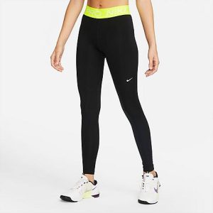 Nike Women&apos;s Pro 365 Leggings in Black/Black Size XL Polyester/Spandex/Fiber - 5855243