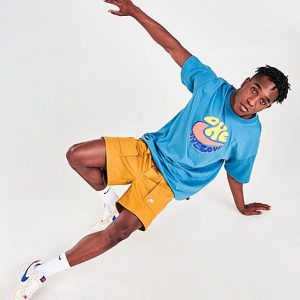Nike Men&apos;s Sportswear Reissue Woven Shorts in Orange/Wheat Size XL 100% Cotton/Canvas - 5704555