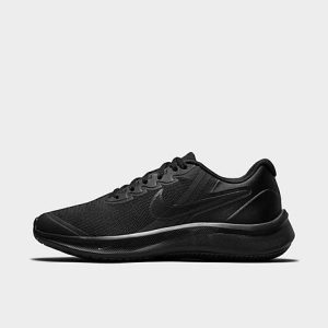Nike Big Kids&apos; Star Runner 3 Running Shoes in Black/Black Size 7.0 - 3110903