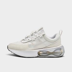 Nike Big Kids&apos; Air Max 2021 Casual Shoes in Off-White/Summit White Size 7.0 - 3150598