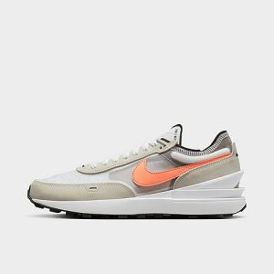 Nike Men&apos;s Waffle One Casual Shoes in Off-White/White Size 8.5 Suede - 3519442