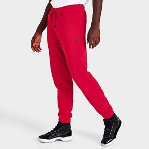 Jordan Essentials Fleece Pants in Red/Gym Red Size 3XL Cotton/Polyester/Fleece - 5725112