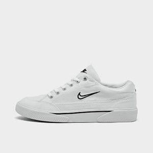 Nike Women&apos;s Retro GTS Casual Shoes in White/White Size 12.0 Canvas - 3183384