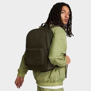 Nike Heritage Eugene Backpack in Green/Sequoia 100% Polyester - 8206292