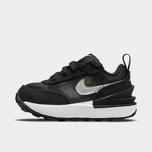 Nike Kids&apos; Toddler Waffle One Casual Shoes in Grey/Dark Smoke Grey Size 2.0 Suede - 3197922
