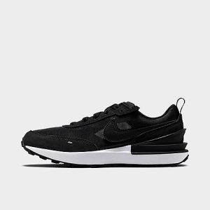 Nike Little Kids&apos; Waffle One Casual Shoes in Black/Black Size 13.0 Suede - 3148008