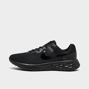 Nike Men&apos;s Revolution 6 Next Nature Running Shoes in Black/Black Size 14.0 - 3070566