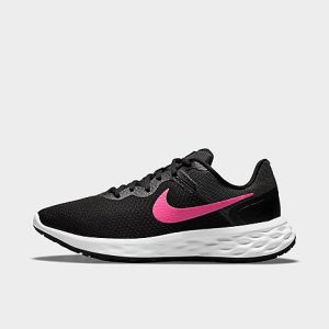 Nike Women&apos;s Revolution 6 Next Nature Running Shoes in Black/Black Size 11.0 - 3152780