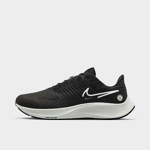 Nike Men&apos;s Air Zoom Pegasus 38 Shield Running Shoes in Black/Black Size 7.5 Knit - 3129462