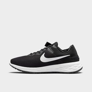 Nike Men&apos;s Revolution 6 FlyEase Next Nature Running Shoes in Black/Black Size 15.0 - 3129534