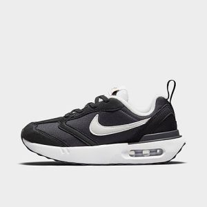 Nike Little Kids&apos; Air Max Dawn Casual Shoes in Black/Black Size 10.5 Suede/Plastic - 3148645