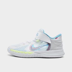 Nike Little Kids&apos; Kyrie Flytrap 5 Basketball Shoes in White/White Size 13.0 - 3177126