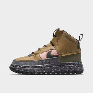 Nike Men&apos;s Air Force 1 Next Nature Casual Boots in Brown/Brown Kelp Size 10.0 Leather - 3135750