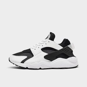 Nike Men&apos;s Air Huarache Casual Shoes in Black/White/Black Size 15.0 - 3003171