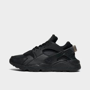 Nike Men&apos;s Air Huarache Casual Shoes in Black/Black Size 14.0 - 3036184