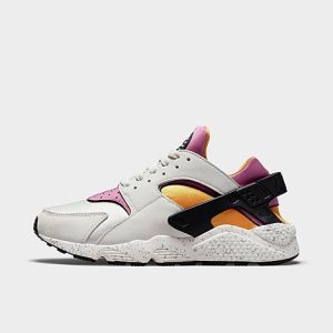Nike Men&apos;s Air Huarache Casual Shoes in Pink/White/ Size 13.0 - 3194208