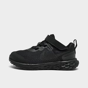Nike Kids&apos; Toddler Revolution 6 Casual Shoes in Black/Black Size 10.0 - 3076380