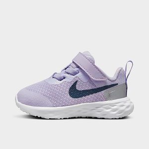 Nike Kids&apos; Toddler Revolution 6 Casual Shoes in Purple/Violet Frost Size 4.0 - 3554257