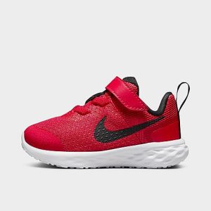 Nike Kids&apos; Toddler Revolution 6 Casual Shoes in Red/University Red Size 10.0 - 3215014